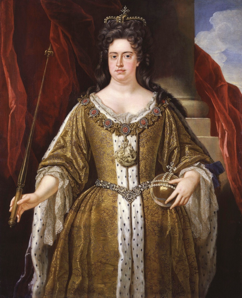 Painting of Queen Anne of England
