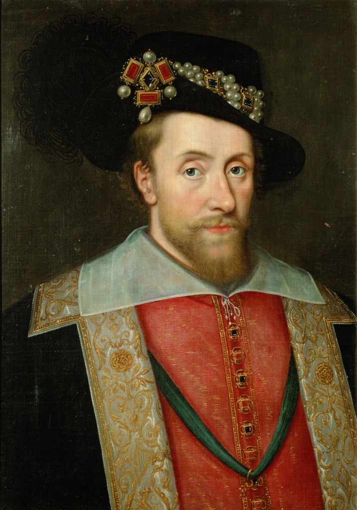 Painting of King James I of England